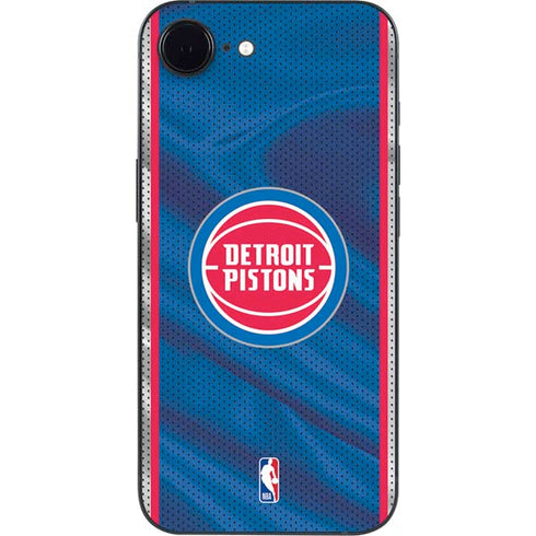 NBA Detroit Pistons Away Jersey iPhone 16e Skin